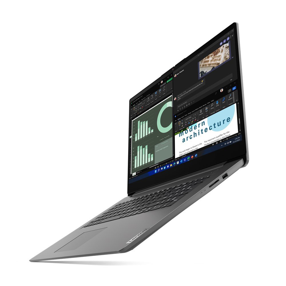 Lenovo V V17 G4 IRU Intel Core i5 i5-13420H Laptop 43.9 cm (17.3) Full HD 16 GB DDR4-SDRAM 512 GB SSD Wi-Fi 6 (802.11ax) Windows 11 Pro Grey