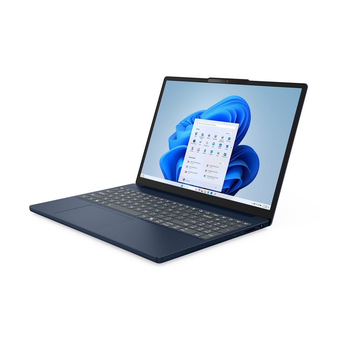 Lenovo IdeaPad Slim 3 15IRH10 Intel Core i5 i5-13420H Laptop 38.9 cm (15.3) WUXGA 16 GB DDR5-SDRAM 512 GB SSD Wi-Fi 6 (802.11ax) Windows 11 Home Blue