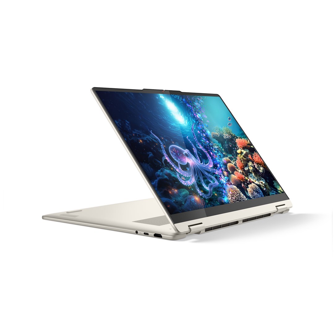 Lenovo Yoga 7 2-in-1 16AKP10 Copilot+ PC AMD Ryzen AI 7 350 Hybrid (2-in-1) 40.6 cm (16) Touchscreen 2.8K 16 GB LPDDR5x-SDRAM 512 GB SSD Wi-Fi 7 (802.11be) Windows 11 Home