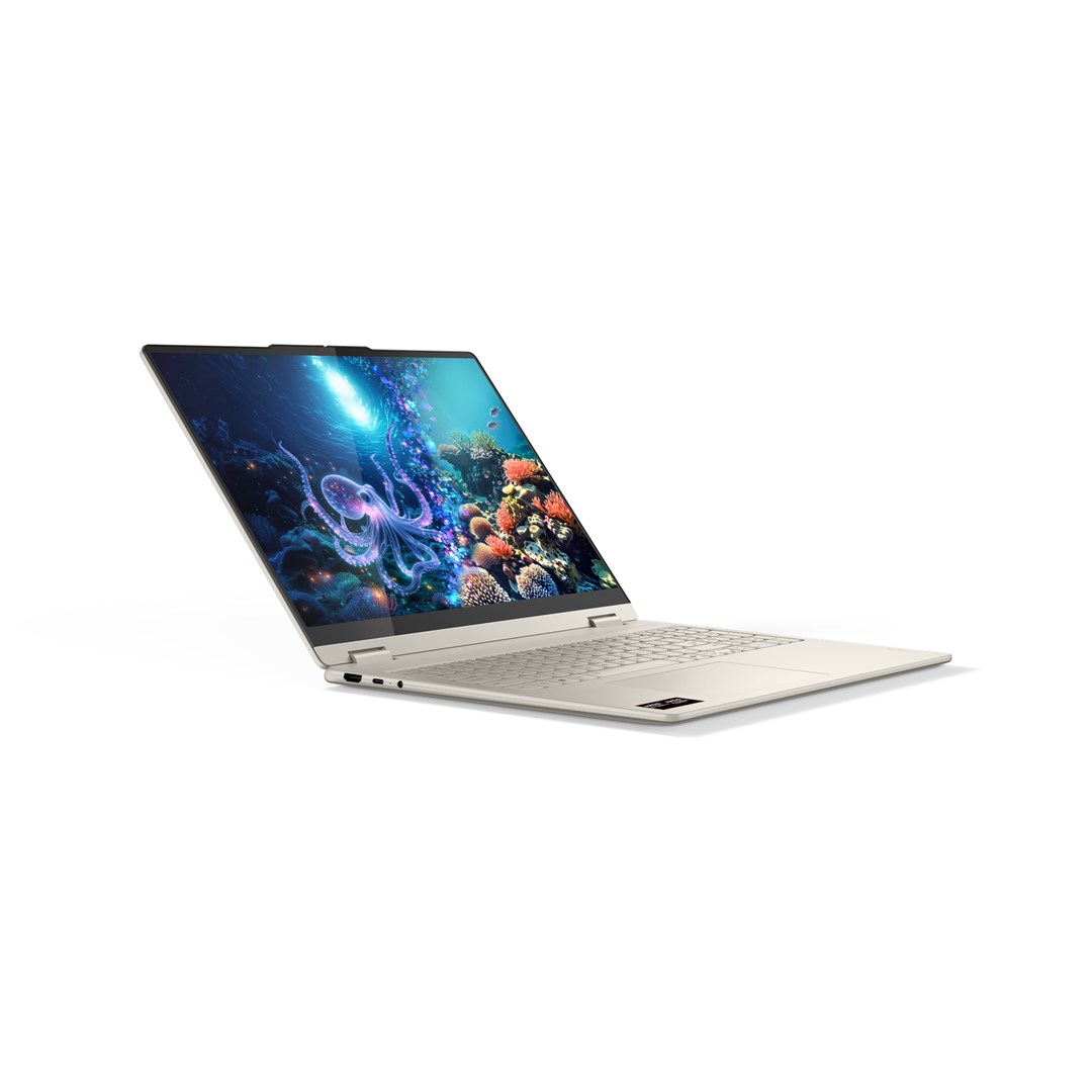 Lenovo Yoga 7 2-in-1 16AKP10 Copilot+ PC AMD Ryzen AI 7 350 Hybrid (2-in-1) 40.6 cm (16) Touchscreen 2.8K 16 GB LPDDR5x-SDRAM 512 GB SSD Wi-Fi 7 (802.11be) Windows 11 Home