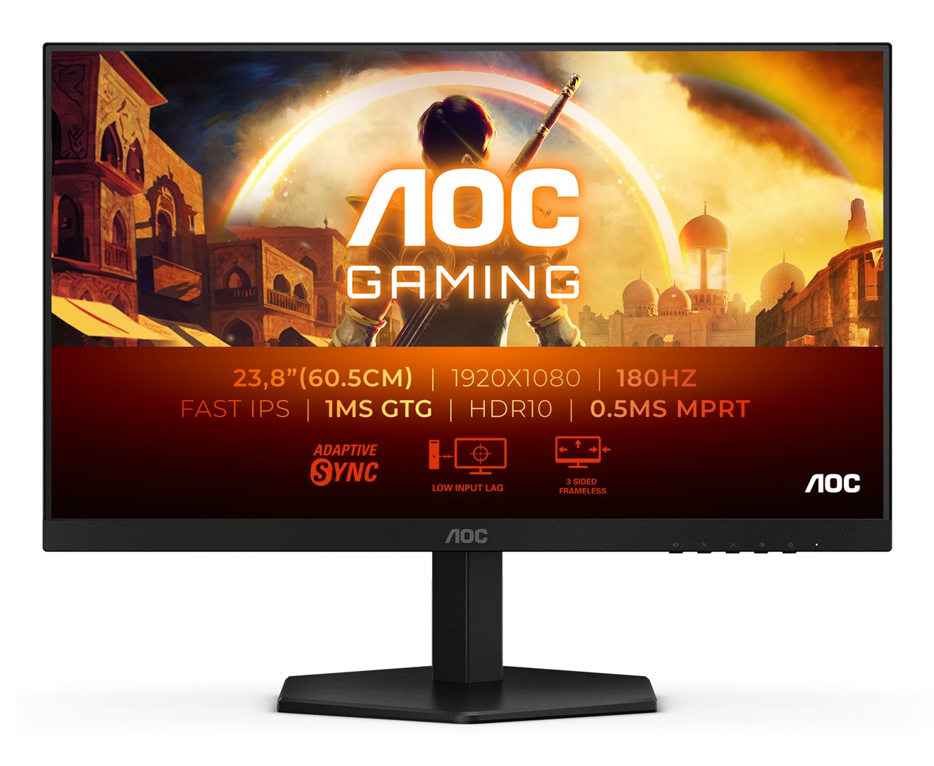 AOC G4 24G42E computer monitor 61 cm (24) 1920 x 1080 pixels Full HD LCD Black
