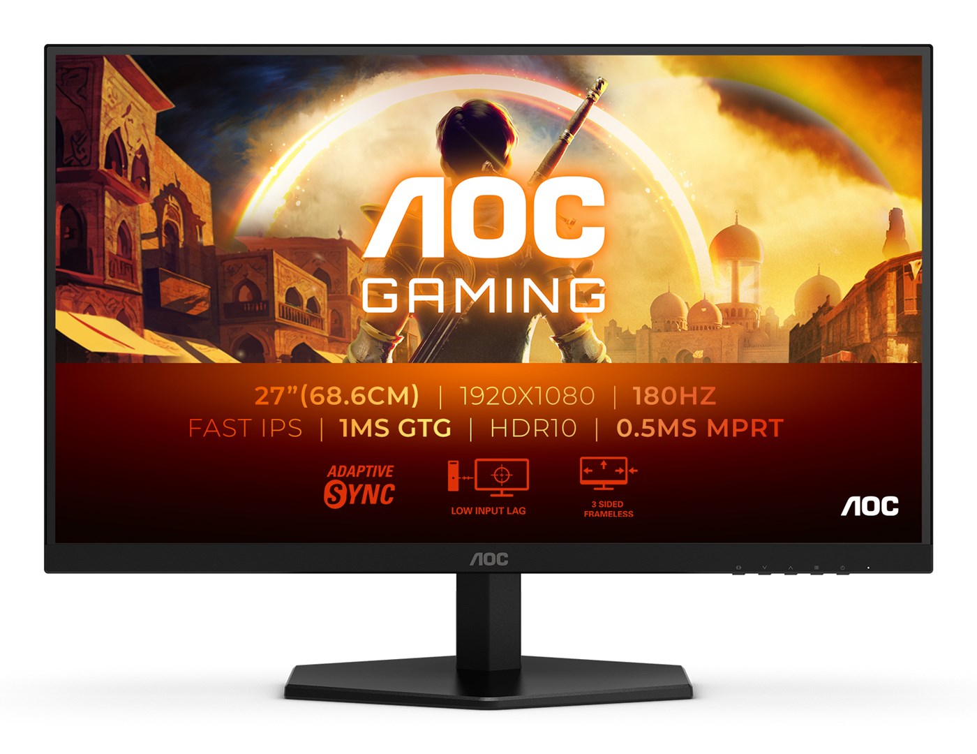 AOC G4 27G42E computer monitor 68.6 cm (27) 1920 x 1080 pixels Full HD LCD Black