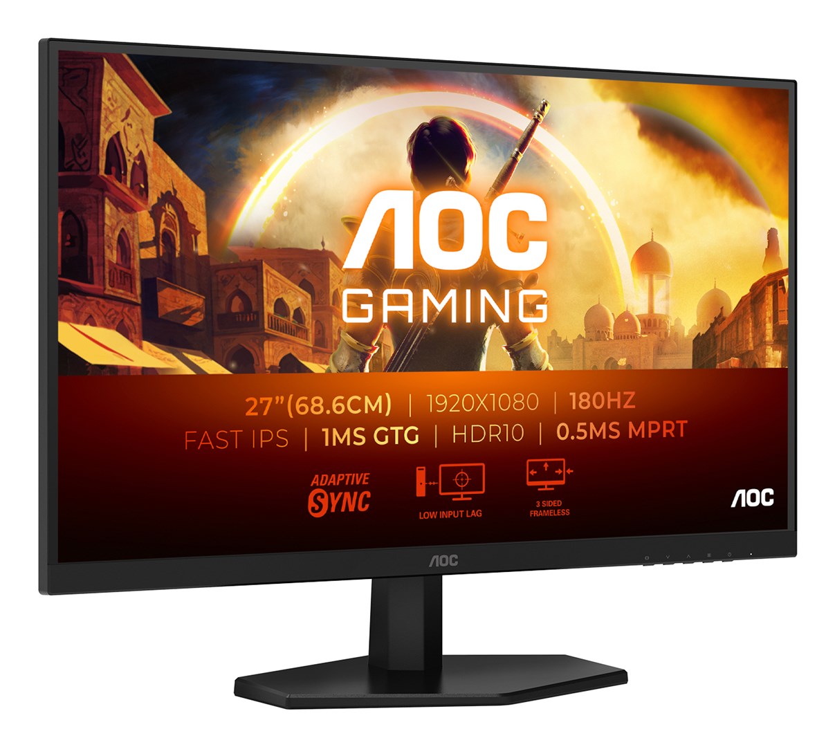 AOC G4 27G42E computer monitor 68.6 cm (27) 1920 x 1080 pixels Full HD LCD Black
