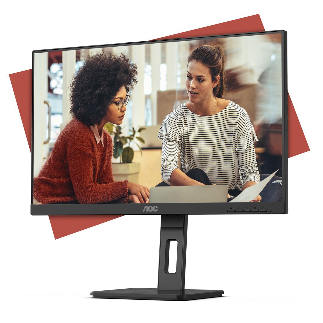 AOC E3 24E3QAF computer monitor 61 cm (24) 1920 x 1080 pixels Black