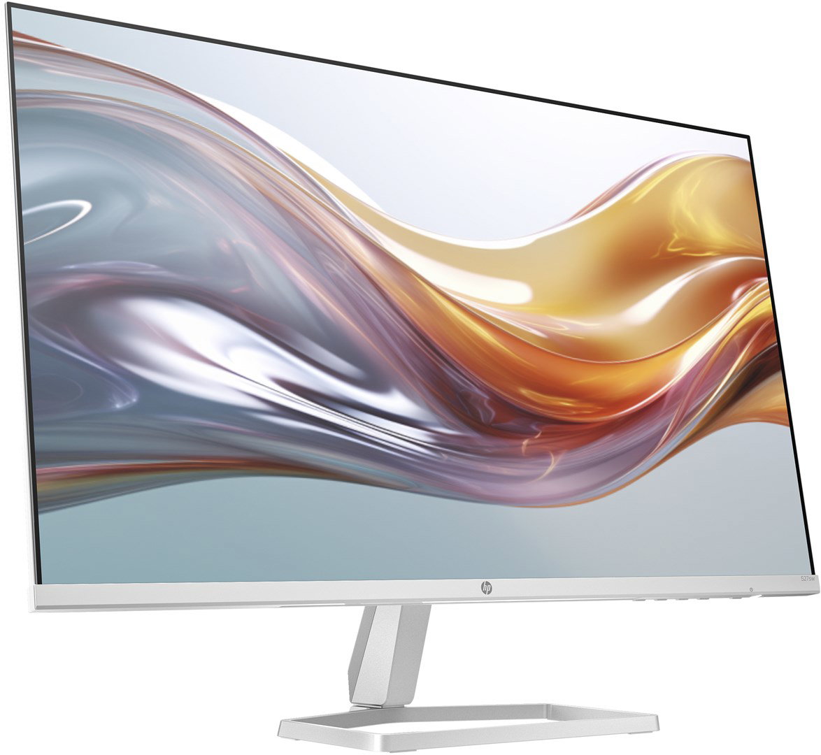 HP 27-inch Series 5 FHD monitor in white - 527sw