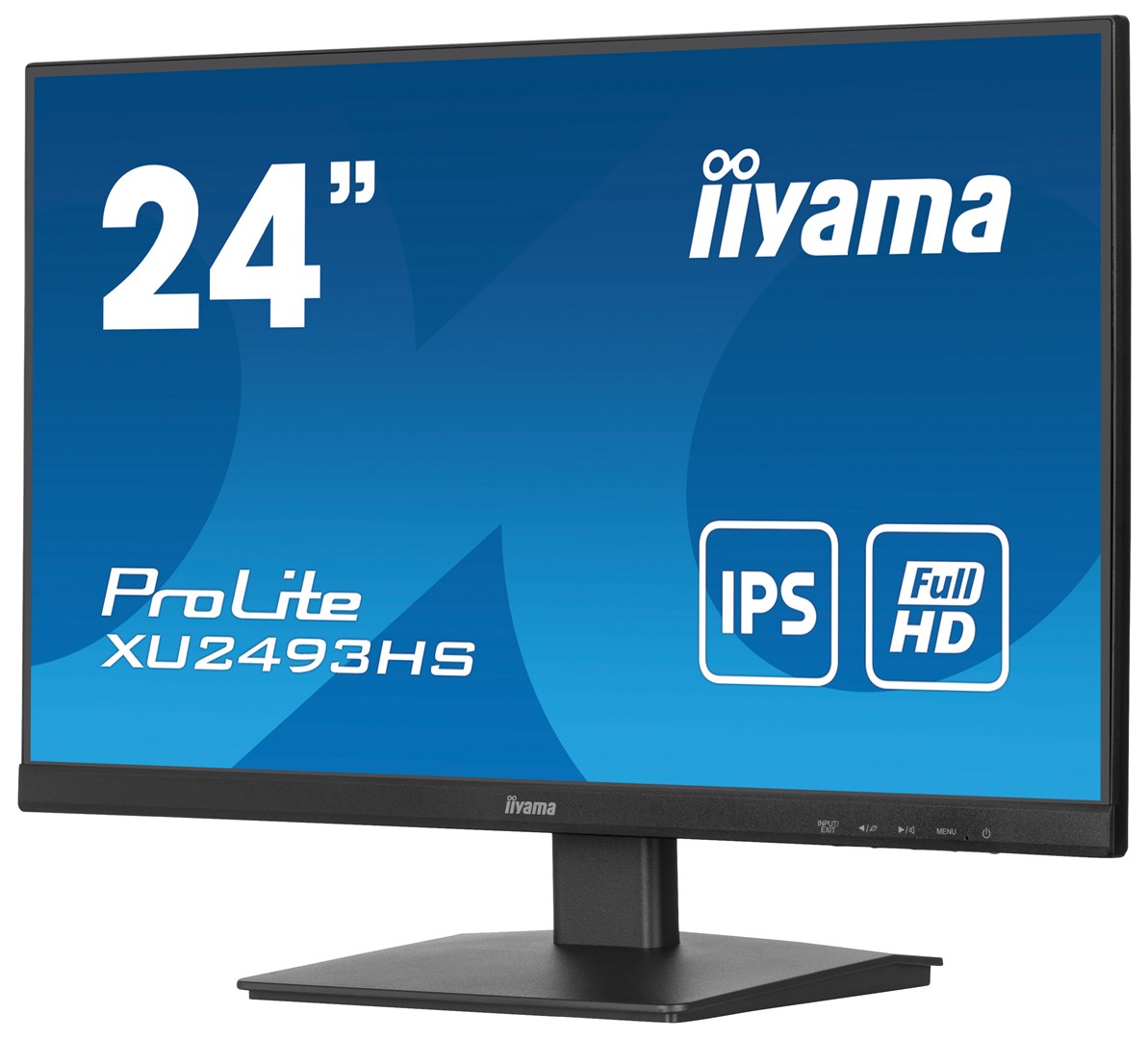 iiyama ProLite XU2493HS-B6 computer monitor 60.5 cm (23.8) 1920 x 1080 pixels Full HD LED Black