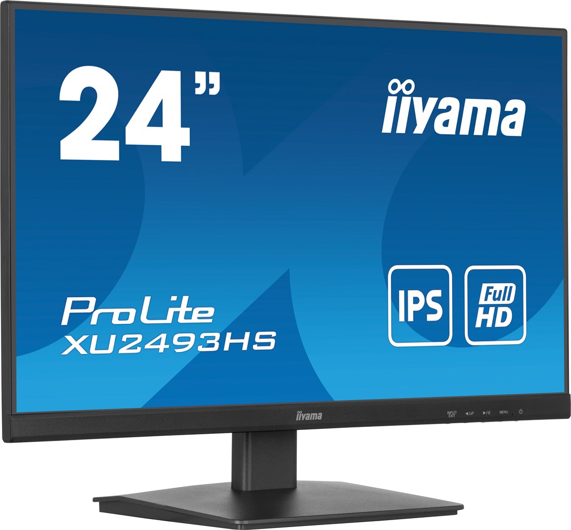 iiyama ProLite XU2493HS-B6 computer monitor 60.5 cm (23.8) 1920 x 1080 pixels Full HD LED Black