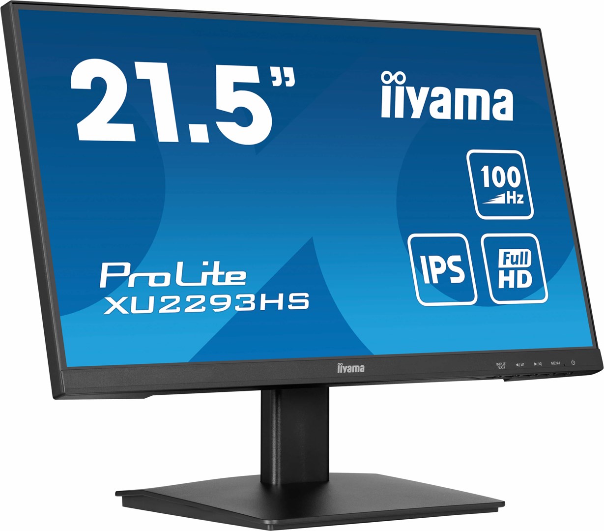iiyama ProLite XU2293HS-B6 computer monitor 54.6 cm (21.5) 1920 x 1080 pixels Full HD LED Black