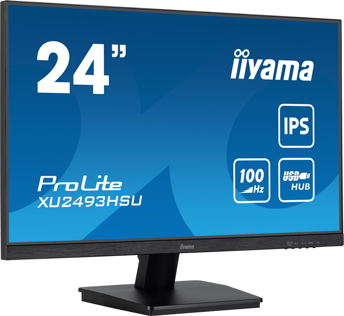 iiyama ProLite XU2493HSU-B7 computer monitor 60.5 cm (23.8) 1920 x 1080 pixels Full HD LED Black