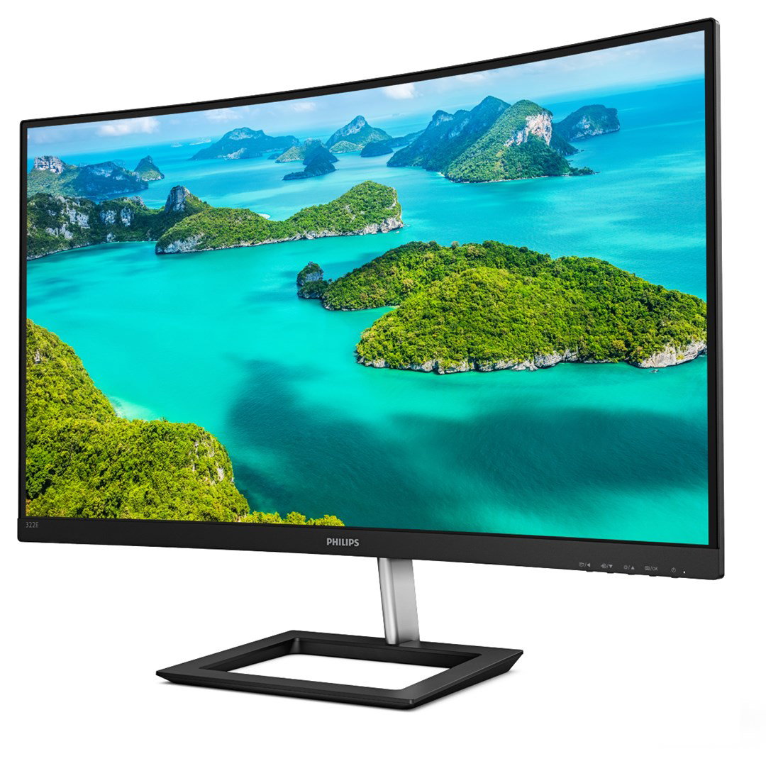 Philips E Line 322E1C/00 LED display 80 cm (31.5) 1920 x 1080 pixels Full HD LCD Black