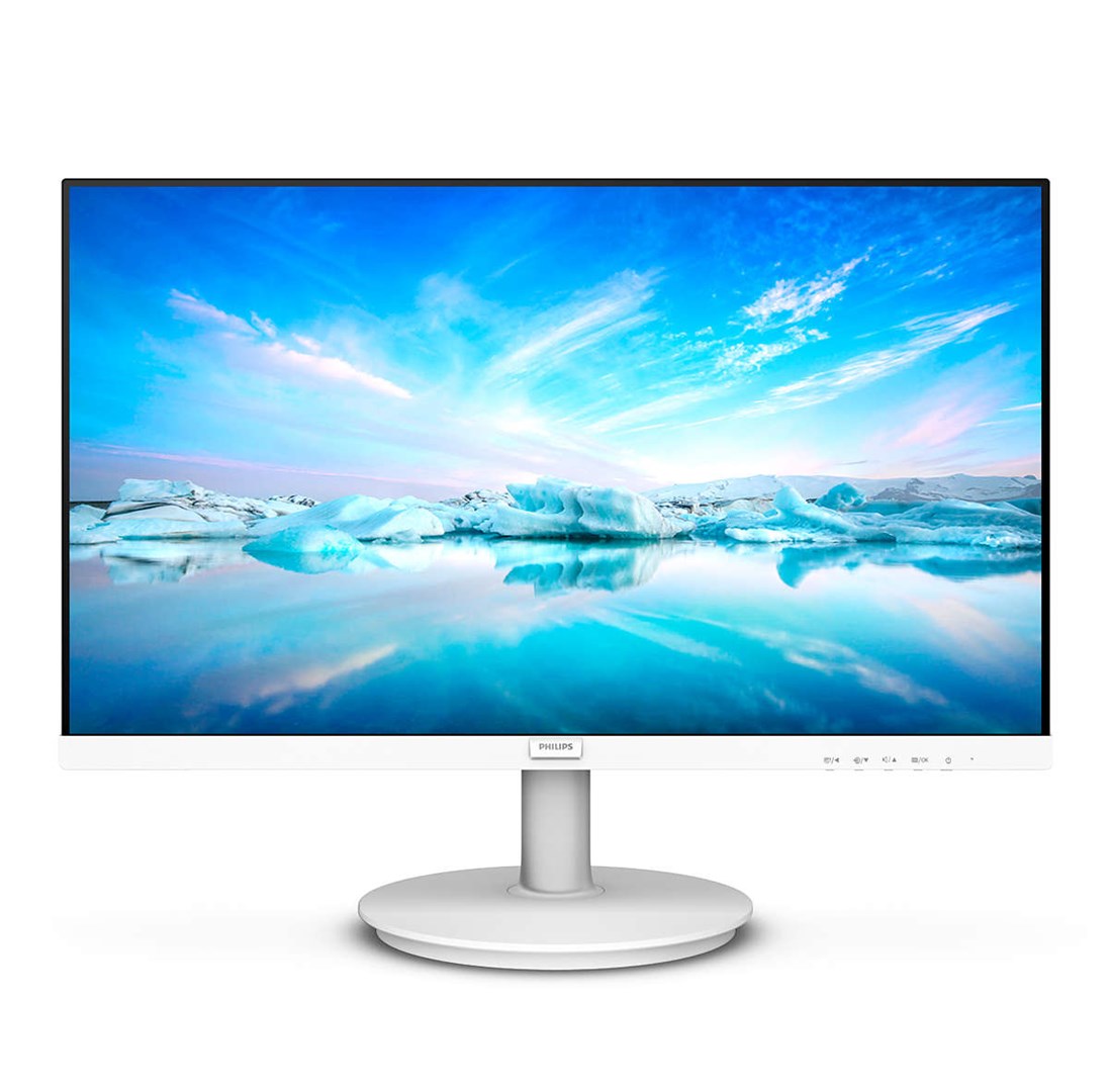 Philips V Line 241V8AW/00 LED display 60.5 cm (23.8) 1920 x 1080 pixels Full HD LCD White