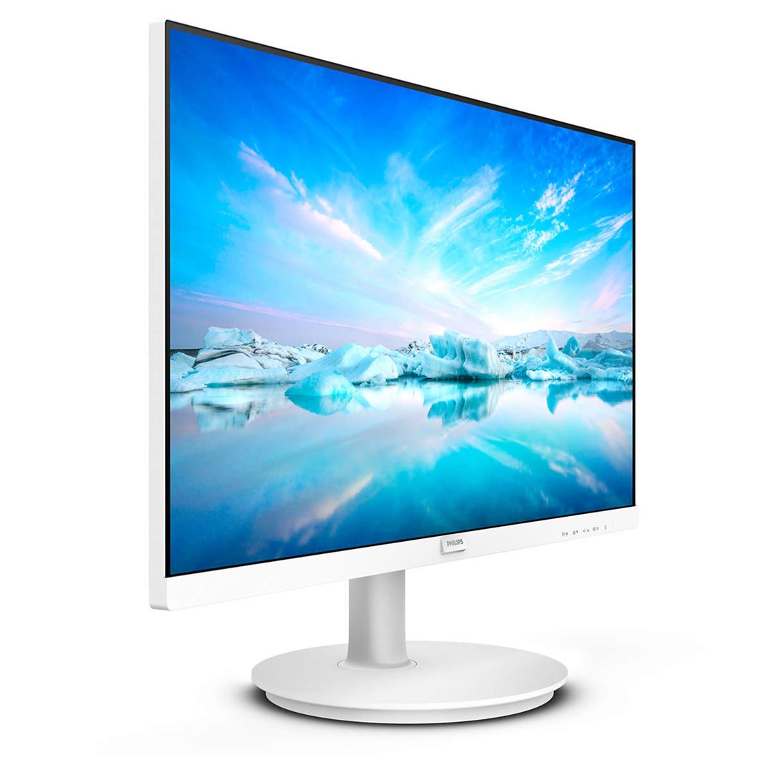 Philips V Line 241V8AW/00 LED display 60.5 cm (23.8) 1920 x 1080 pixels Full HD LCD White
