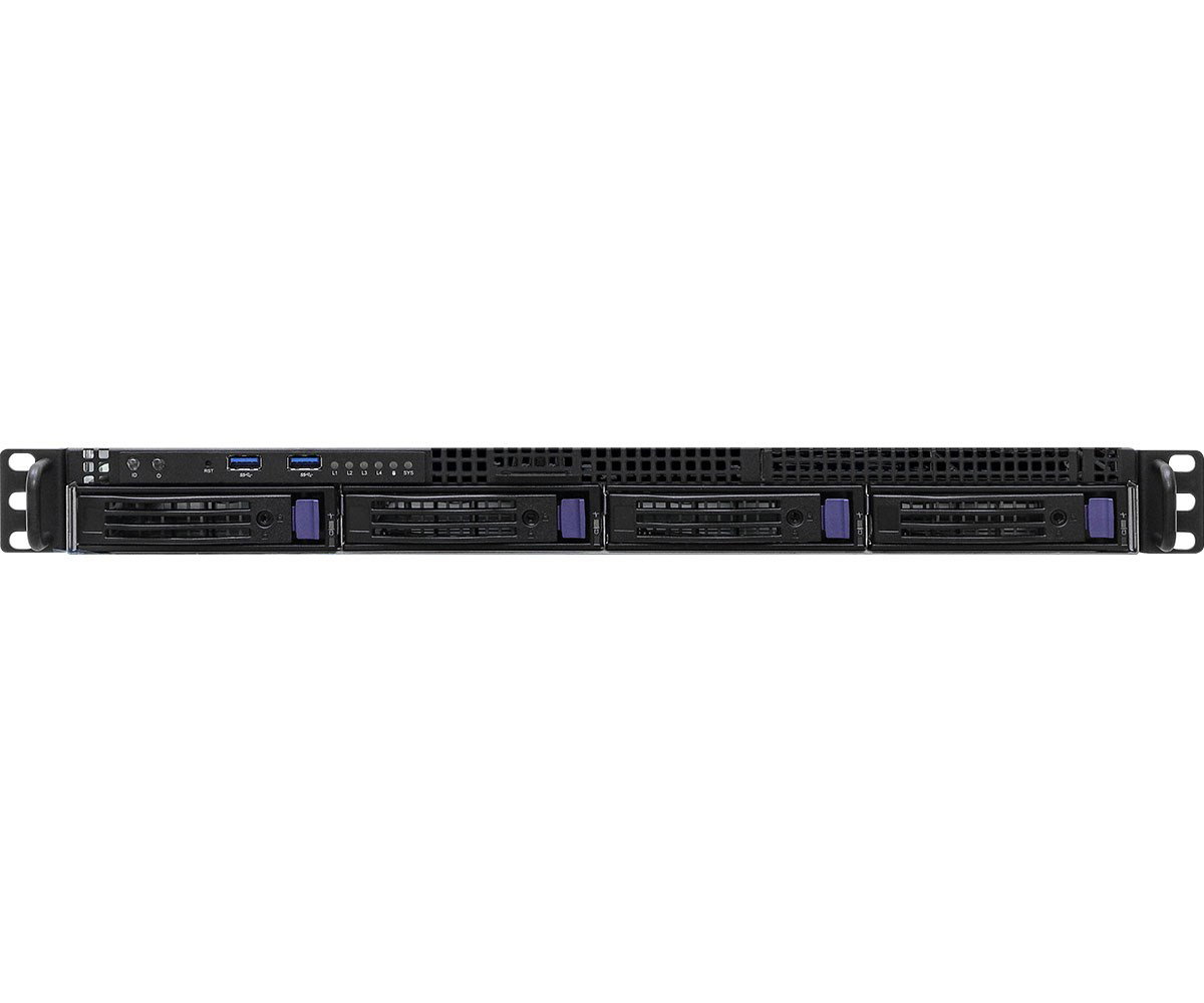 Asrock 1U4LW-B650/2L2T RPSU server barebone AMD B650 Socket AM5 Rack (1U)