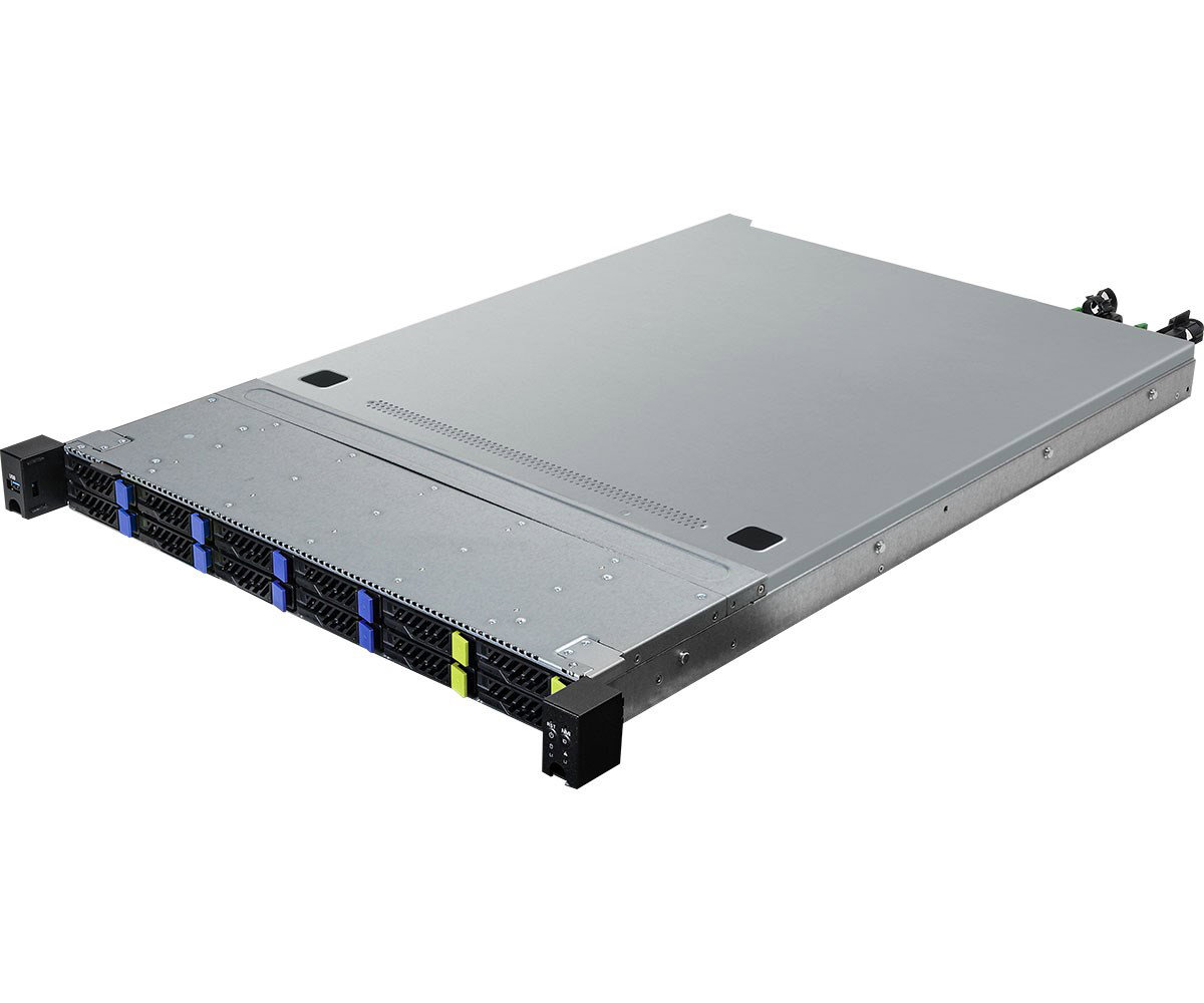 Asrock 1U8S4E-GENOA/2T server barebone SoC Gniazdo SP5 (LGA 6096) Rack (1U)