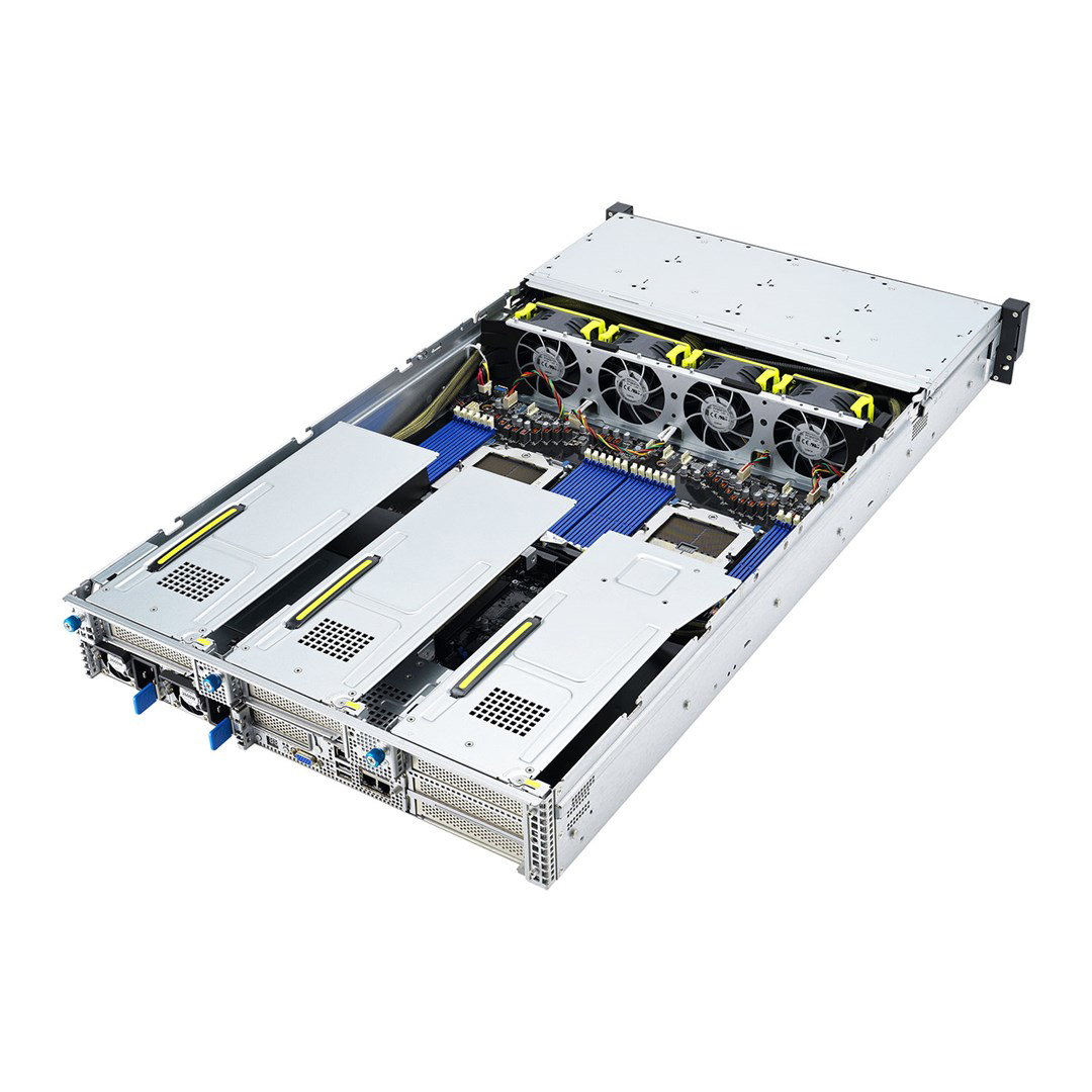 ASUS RS720A-E12-RS24U Socket SP5 Rack (2U) Grey