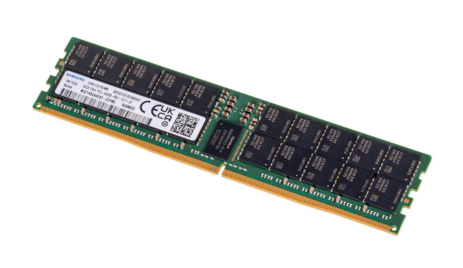 Samsung M321R8GA0EB2-CCP memory module 64 GB 1 x 64 GB DDR5 ECC