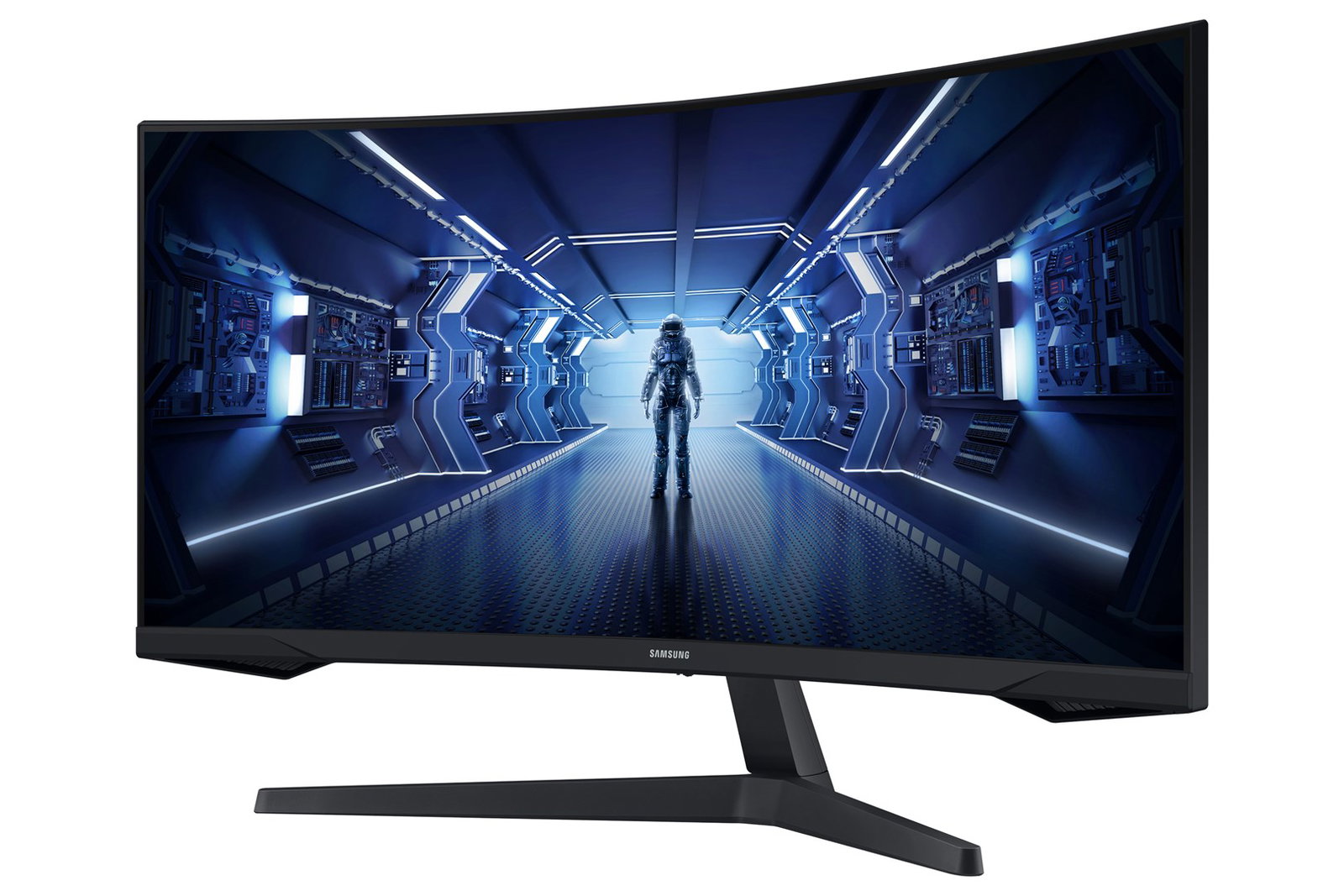 Samsung G55T computer monitor 86.4 cm (34) 3440 x 1440 pixels UltraWide Quad HD LED Black