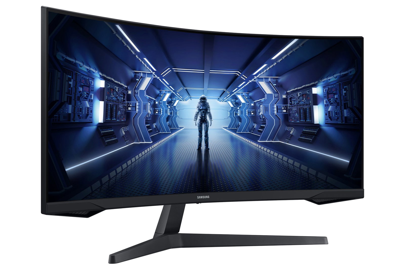 Samsung G55T computer monitor 86.4 cm (34) 3440 x 1440 pixels UltraWide Quad HD LED Black