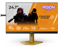 AOC AGON PRO Counter-Strike 2 Edition Gaming Monitor 24.1 Black/Gold Full HD Fast-TN HDMI DP USB-Hub 610Hz Panel
