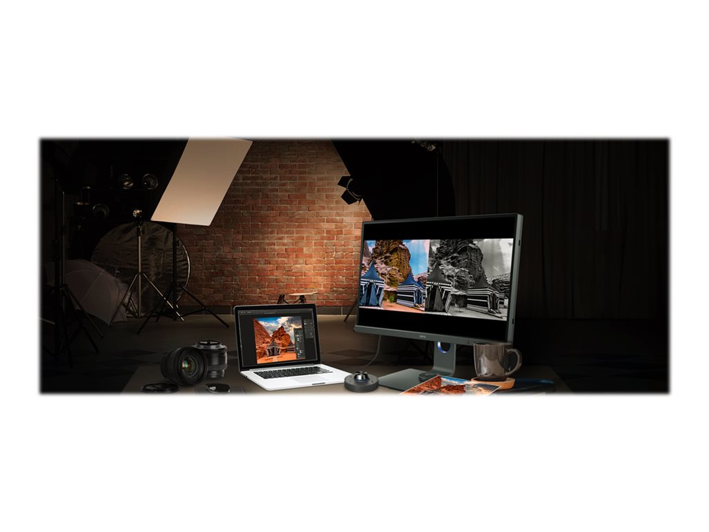 BENQ SW321C 32inch photographer monitor 4K Adobe RGB 3840x2160 IPS 2xHDMI DP USB USB-C 60W