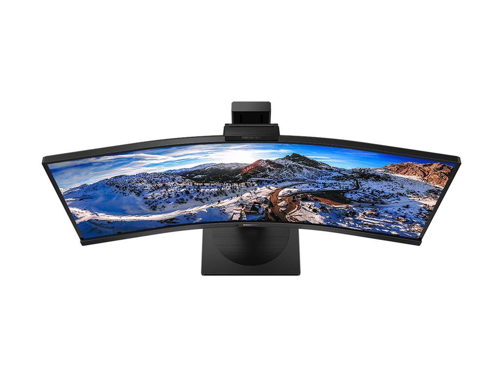 PHILIPS 346P1CRH/00 34inch USB-C DOCKING DISPLAY 3440x1440 CURVED VA 5ms GtG HAS USB-C/DP In+Out/HDMI RJ45 USB HUB Speakers VESA