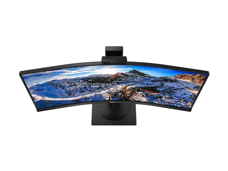 PHILIPS 346P1CRH/00 34inch USB-C DOCKING DISPLAY 3440x1440 CURVED VA 5ms GtG HAS USB-C/DP In+Out/HDMI RJ45 USB HUB Speakers VESA