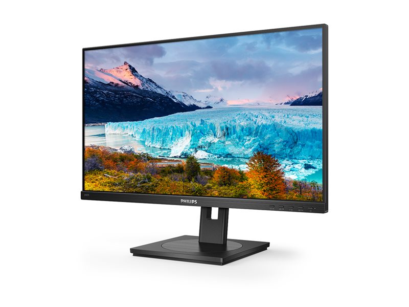 PHILIPS 242S1AE/00 23.8inch 1920x1080 IPS Flat 130MM Pivot 75Hz Adative Sync 3 SIDE FRAMELESS TUV Eye Certified SPEAKERS