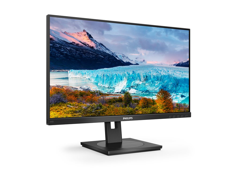 PHILIPS 242S1AE/00 23.8inch 1920x1080 IPS Flat 130MM Pivot 75Hz Adative Sync 3 SIDE FRAMELESS TUV Eye Certified SPEAKERS