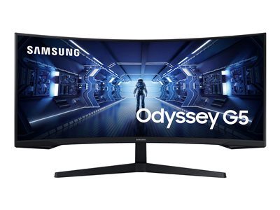 SAMSUNG Odyssey G5 G55T 34inch UWQHD VA 165Hz 250cd/m2 2500:1 DisplayPort