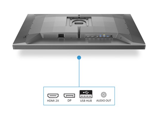 PHILIPS 32M2N6800M/00 31.5inch IPS 4K UHD MiniLED 144Hz 1250cd/m2 1ms 2xHDMI2.1 DP USB HUB Height Adj.