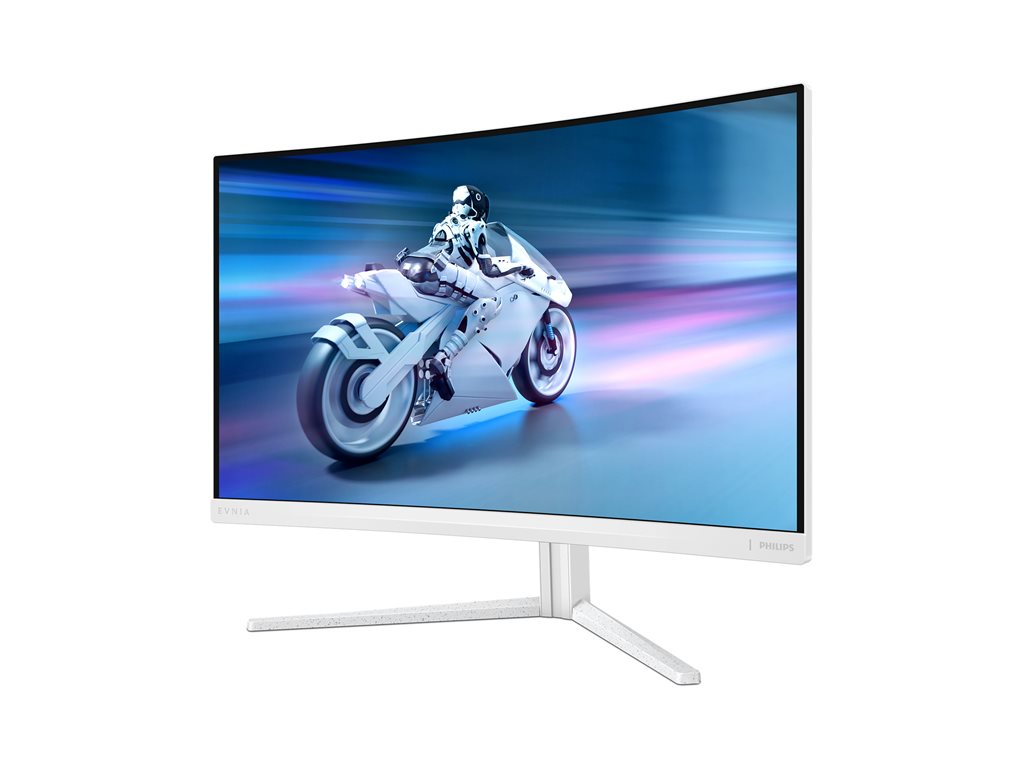 PHILIPS 31.5inch 2560x1440 VA Curved 1500R 130mm EVNIA 5000 Ambiglow Curved QHD 2K 180Hz Fast VA 1ms GtG HDR10