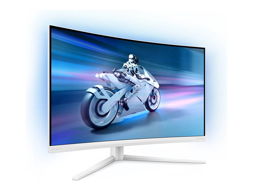 PHILIPS 31.5inch 2560x1440 VA Curved 1500R 130mm EVNIA 5000 Ambiglow Curved QHD 2K 180Hz Fast VA 1ms GtG HDR10
