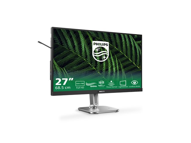 PHILIPS 27B2G5200/00 Monitor 27inch FHD LED 16:9 IPS 75Hz D-SUB HDMI 1.4 DP 1.2