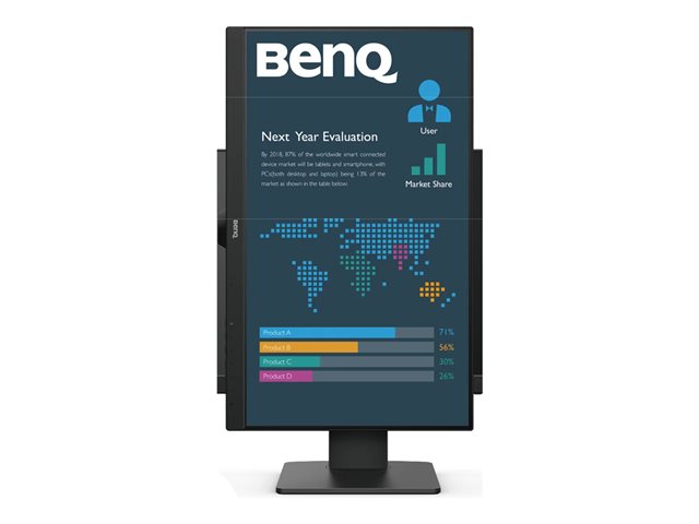 BENQ BL2486TC 23.8inch IPS FHD 250cd/m2 5ms HDMIx2 DP USB-C PD65W Daisy Chain Speakers Pivot