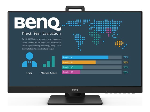 BENQ BL2486TC 23.8inch IPS FHD 250cd/m2 5ms HDMIx2 DP USB-C PD65W Daisy Chain Speakers Pivot