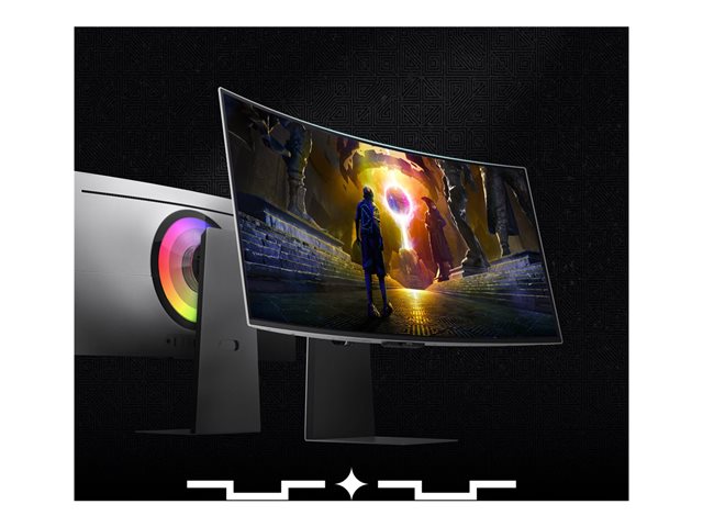 SAMSUNG LS34DG850SUXDU 34inch UWQHD Curved Odyssey OLED G8 Monitor 250cd/m2 0.03ms 2xHDMI 2xUSB