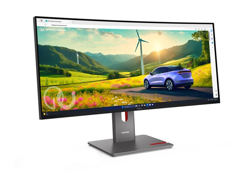 LENOVO ThinkVision P27QD-40 27inch 2560x1440 IPS 120Hz USB-C docking 140W Daisy Chain KVM/eKVM Factory calibrated panel Mirror power