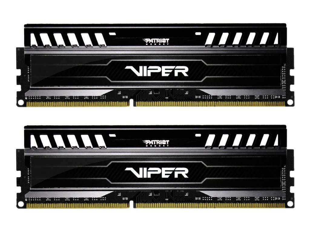 PATRIOT 16GB 2x8GB Kit DDR3 1600MHz Dual Channel XMP BLACK MAMBA