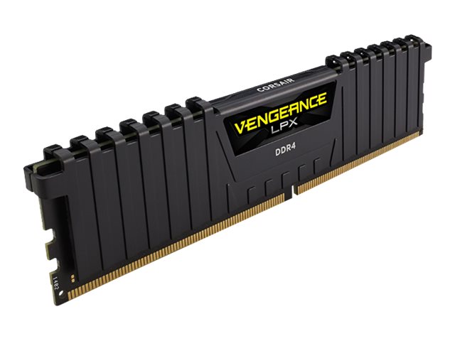 CORSAIR 16GB DDR4 2666MHz 1x288 Dimm unbuffered 16-18-18-35 Vengeance LPX Black Heat Spreader 1,2V XMP2.0