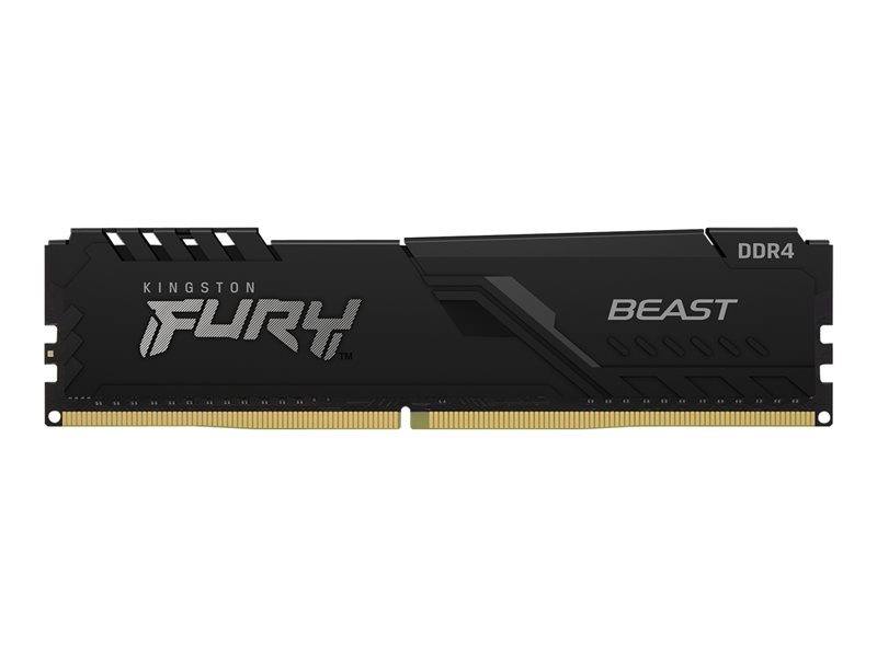 KINGSTON 16GB 3200MHz DDR4 CL16 DIMM 1Gx8 FURY Beast Black