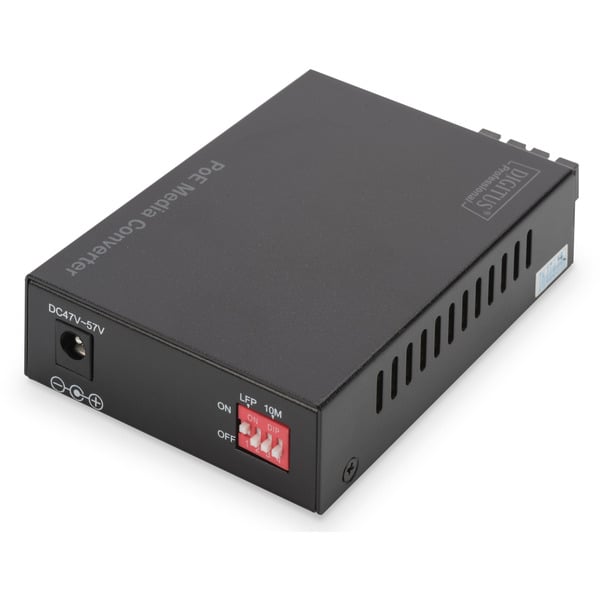 Digitus Gigabit PoE Medienkonverter, RJ45 SC, MM, PSE