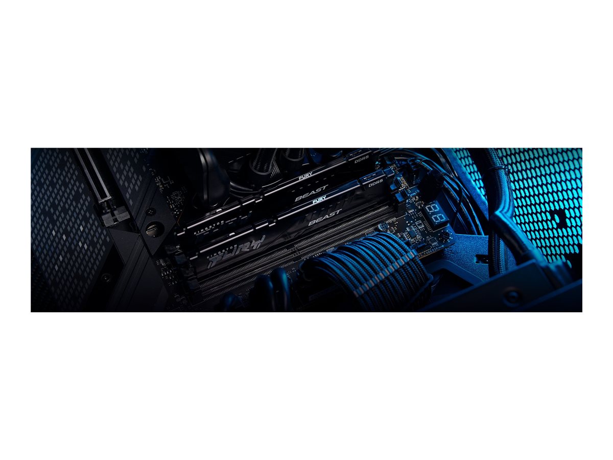 KINGSTON 16GB 5600MHz DDR5 CL40 DIMM Kit of 2 FURY Beast Black