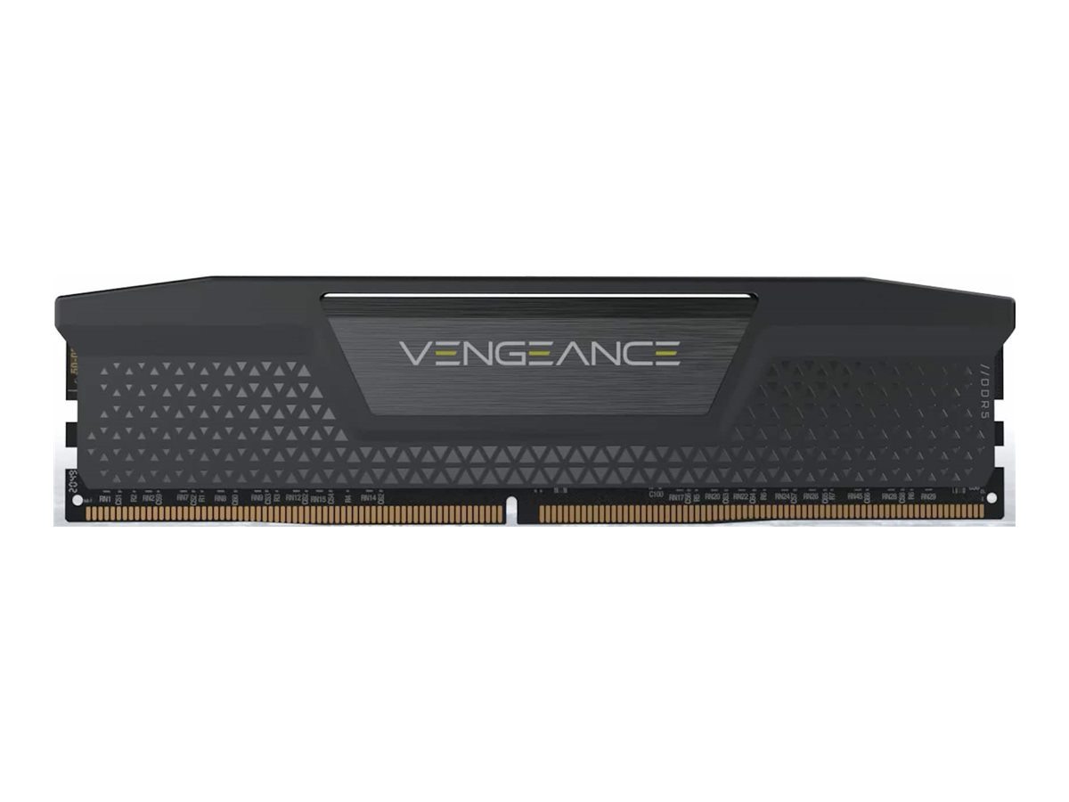 CORSAIR VENGEANCE 32GB 2x16GB DDR5 6400MT/s DIMM Unbuffered 36-48-48-104 Std PMIC XMP 3.0 Black Heatspreader Black PCB 1.4V