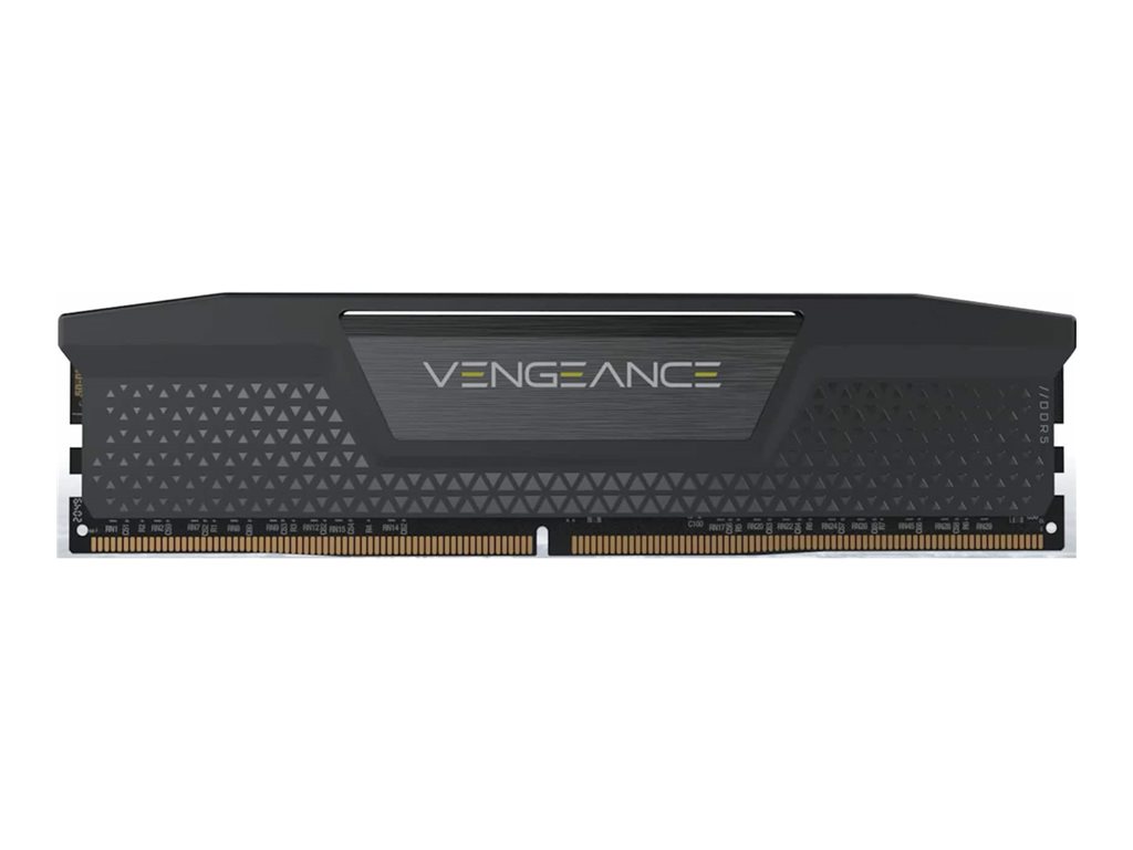 CORSAIR VENGEANCE 32GB 2x16GB DDR5 6400MT/s DIMM Unbuffered 36-48-48-104 Std PMIC XMP 3.0 Black Heatspreader Black PCB 1.4V