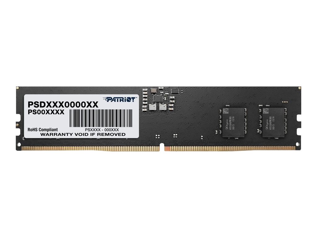 PATRIOT MEMORY Signature DDR5 16GB 5600Mhz Single Channel UDIMM
