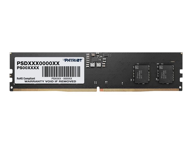 PATRIOT MEMORY Signature DDR5 16GB 5600Mhz Single Channel UDIMM