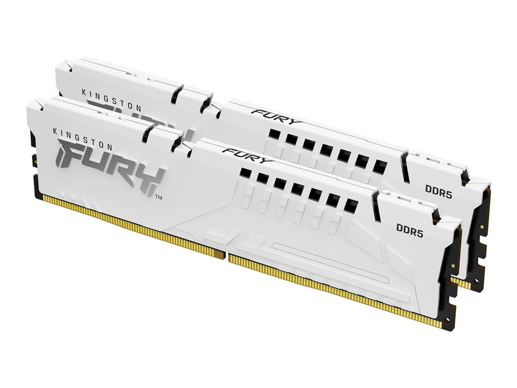 KINGSTON 32GB 6000MT/s DDR5 CL36 DIMM Kit of 2 FURY Beast White EXPO