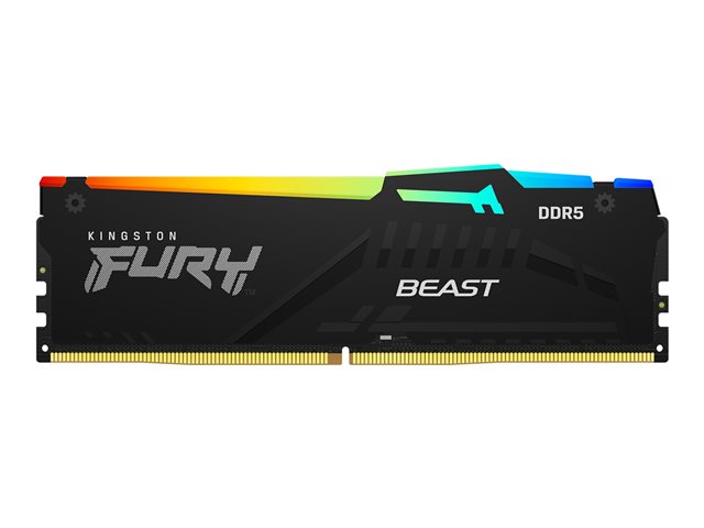 KINGSTON 64GB 6000MT/s DDR5 CL36 DIMM Kit of 2 FURY Beast RGB