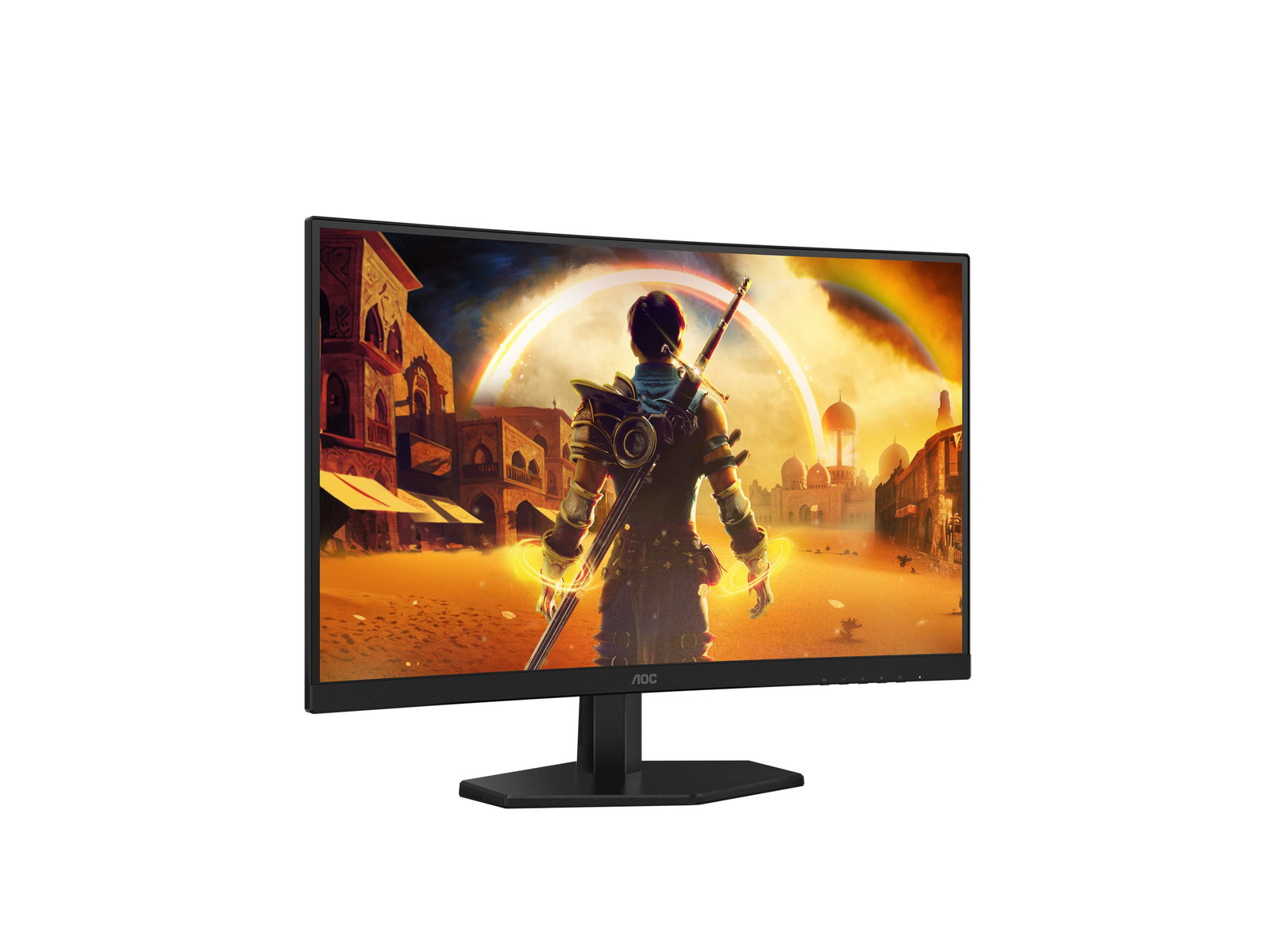 AOC C27G42E 27inch Curved Fast VA 180Hz 1ms 300cd/m2 HDMI 2.0x2 DP1.4 Speakers