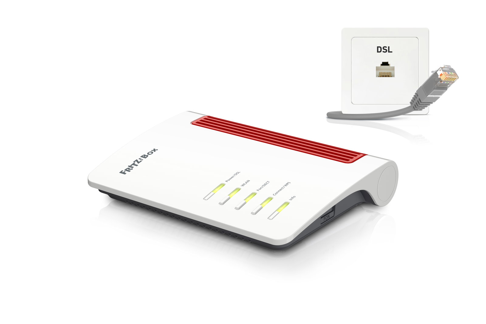 AVM FRITZBox 7530 Wireless router DSL-Modem 4-Port-Switch